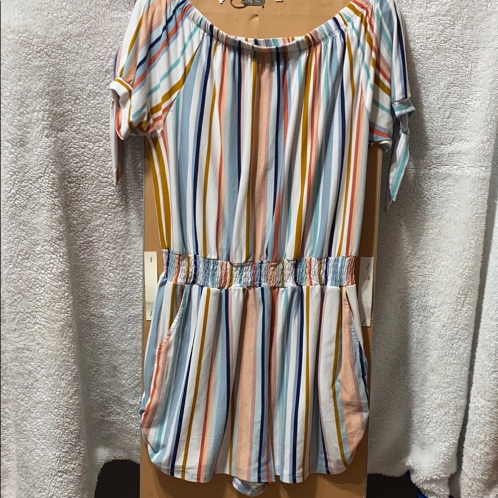 Stripes Short Romper used but in great condition!